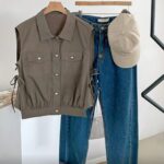 The Edgy Essential: Utility Tie-Side Vest