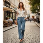 The Alabaster High-Rise Sculpt Trousers - Image 3