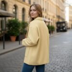 Solar Flare Double-Breasted Wool Blazer - Image 2