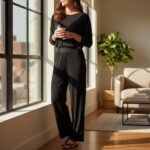 Effortless Chic Ribbed Lounge Pants