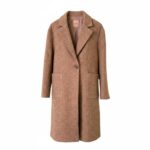 The Textured Cocoon Wool Coat - Image 3