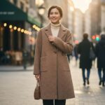 The Textured Cocoon Wool Coat