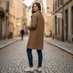 The Textured Cocoon Wool Coat - Image 4