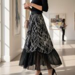 The Abstract Pleated Statement Skirt - Image 2