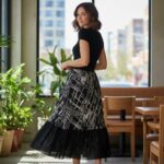 The Abstract Pleated Statement Skirt - Image 3