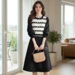 Celestial Midnight A-Line Gown