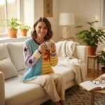 Kaleidoscope Color-Block Cardigan - Image 3