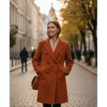 The Heritage Amber Double-Breasted Wool-Blend Coat - Image 2