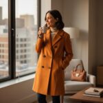 The Metropolitan Rust Wool-Blend Overcoat - Image 2
