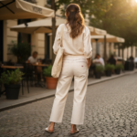 Urban Minimalist High-Waisted Wide-Leg Pant - Image 2