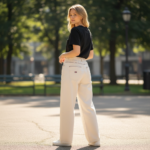 Urban Minimalist High-Waisted Wide-Leg Pant - Image 4