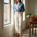 High-Rise Metropolitan Straight-Leg Jean