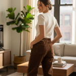 Harvest Moon High-Rise Colduroy Pant - Image 4